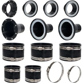 Magnetic Dust Collection Fittings Magnetic Dust Collector Vacuums System 4" and 2.5" Quick Connect Kit for Woodworking Tools in Kuwait