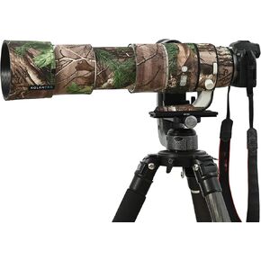 ROLANPRO غطاء عدسة مقاوم للماء لكانون RF 200-800 مللي متر F6.3-9 هو USM غطاء المطر التمويه-#18 الظلام التمويه مقاوم للماء in Kuwait