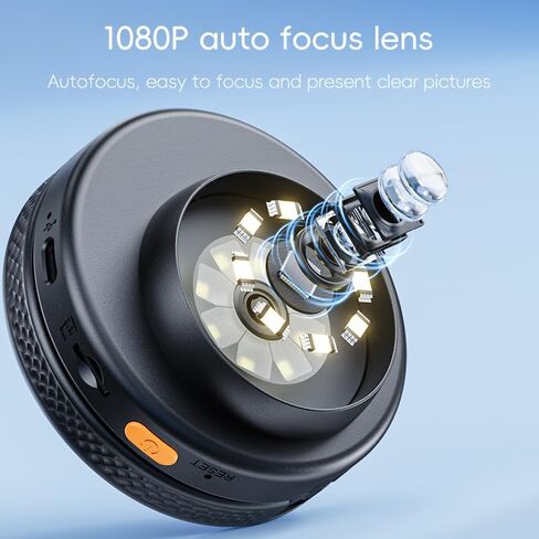 مجهر رقمي بدقة 2 ميجابكسل، تكبير 500X مع 8 مصابيح LED وتركيز تلقائي - أداة محمولة قابلة للطي لإصلاح الدوائر والعملات المعدنية والطوابع وفحص الجلد in Kuwait