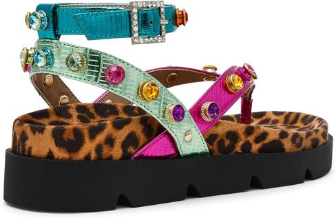 Betsey Johnson Women's Conley, Metallic Multi, 9 in Saudi Arabia