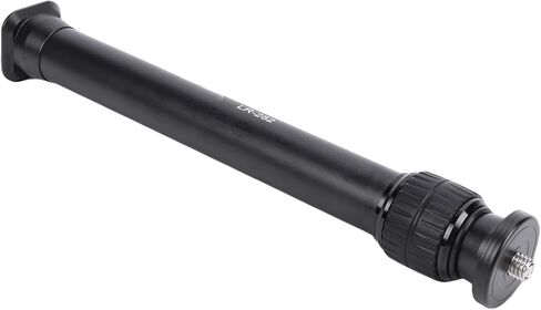 Yunseity Tripod Extension Pole, 2 Section Aluminum Alloy Center Column Extender Rod with Dual Layer Auto Screw Design, for Camera Gimbal Stabilizer Phone Clamp Microphone in Saudi Arabia