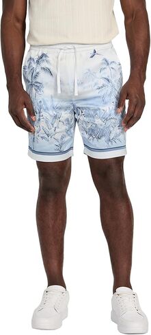 GUESS Men's Eco Sleeve Charm Big Cat Short in Saudi Arabia