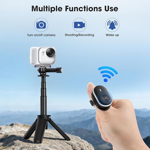 Ring Remote for insta360 GO Ultra/X5//X4/X3/Ace Pro 2 Mini Control for Gopro Hero 13 12 11 Max 2 for DJI Osmo Action 6 5 4 Nano 360 Accessories Phone Wireless Remote in Saudi Arabia