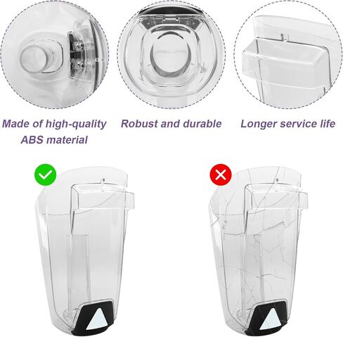 1614239 قطع غيار خزان المياه القذرة للمكنسة الكهربائية Bissell CrossWaye الرطبة/الجافة، نماذج بديلة للخزان القذر 2303، 2305،2306،1614239 لاستبدال خزان Bissell Dirty Tank in Kuwait