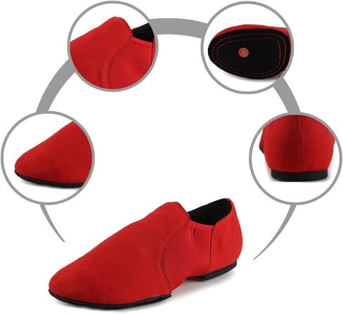 SWDZM Women's Latin Dance Shoes Close Toe Canvas Ballroom Tango Yoga Teaching Practice Dancing Shoes in Saudi Arabia