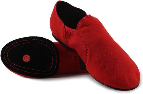 SWDZM Women's Latin Dance Shoes Close Toe Canvas Ballroom Tango Yoga Teaching Practice Dancing Shoes in Saudi Arabia