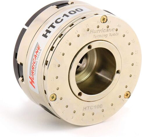 HTC100, 4" Four Jaw Woodturning Chuck Kit, with 1 1/4"x 8 TPI Insert and Dovetail Jaws, for Wood Lathes in Saudi Arabia