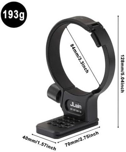 Hersmay Lens Collar for Samyang 135mm F1.8 Full Frame Telephoto Lens Tripod Collar Camera Lens Tripod Ring Adapter in Saudi Arabia