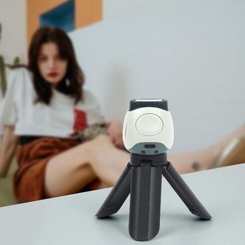 Denash Mini Camera Tripod,3x8.2cm Portable Compact Desktop Tripod Stand,1/4" Screw Webcam Tripod with Anti Slip Rubber Footpads for Pal Camera (Black) in Saudi Arabia