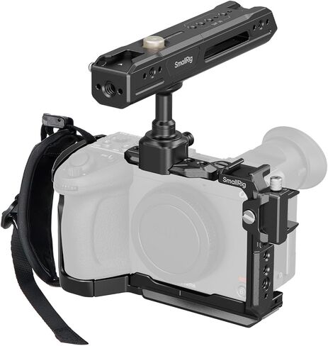 Smallrig Half Cage لـ Sony FX2 ، مع سكة ​​حلف الناتو العلوية القابلة للإزالة ، لوحة إطلاق سريعة لـ ARCA ، التصميم المعياري متوافق مع مقبض XLR الأصلي ، لـ DJI RS 3 / RS 3 Pro / Rs 4 / Rs 4 Pro Gimbal - 5591 in Saudi Arabia