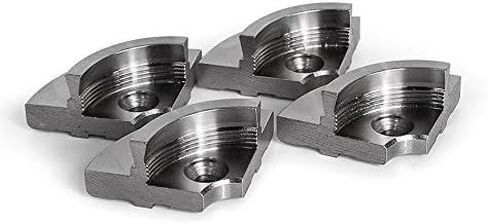 Nova 23262 Premier Pro-Tek Supernova 2 Wood Lathe Chuck Kit with Pro-Tek 2" Jaw Set, Woodworm Screw, & accessories, bundled with Nova ISNS 5/8" Plainbore Adapter (for Shopsmith, etc) in Saudi Arabia