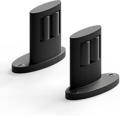 2Pack دليل الحد الأدنى للباب الدليل ، تصميم الأسطوانة على الوجهين ، سبيكة من الألومنيوم مع أسطوانة ناعمة ، أدلة الأبواب المنزلق. in Kuwait