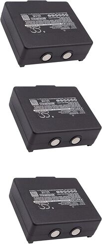 بطارية بديلة لـ Het-ronic 68300600 900 HE900 Mini EX2-22 68300900 KH68300990 RHE3620KG RHE3614KG 2000mAh Ni-MH (3 عبوات) in Saudi Arabia