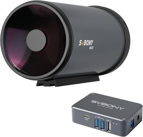 SV241 Astronomy Telescope Power Adapter, Micro DC USB HUB Box, with MK127 Telescope for Adults, 127mm Aperture f/11.8 Maksutov Cassegrain OTA for Planetary Nebula Star and Cluster Astrophotography in Saudi Arabia