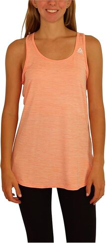Reebok Womens Singlet Racerback Tank Top R317 L, Orange, Large in Saudi Arabia