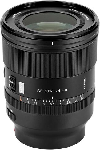 عدسة VILTROX AF 50 مم F1.4 Pro FE لكاميرات Sony E-Mount كاملة الإطار، برايم قياسي سريع للصور والإضاءة المنخفضة، بوكيه سلس، تركيز تلقائي HyperVCM، متوافق مع سلسلة Sony A7/A7R/A7C/A9/A1 in Kuwait
