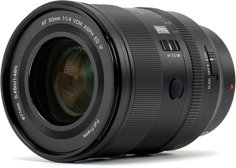 عدسة VILTROX AF 50 مم F1.4 Pro FE لكاميرات Sony E-Mount كاملة الإطار، برايم قياسي سريع للصور والإضاءة المنخفضة، بوكيه سلس، تركيز تلقائي HyperVCM، متوافق مع سلسلة Sony A7/A7R/A7C/A9/A1 in Kuwait