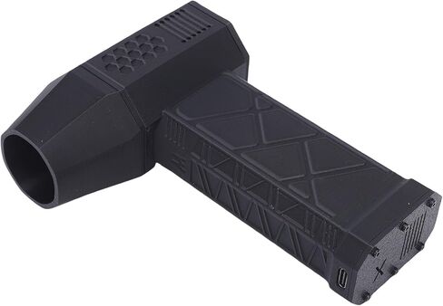 منفاخ هواء محمول من Asixxsix، مروحة طاقة عالية محمولة لاسلكية 130000 دورة في الدقيقة 56 مللي ثانية 380 جرام، منفضة هواء كهربائية مع نوع C قابلة لإعادة الشحن 8000 مللي أمبير في الساعة، للوحة المفاتيح والكمبيوتر الشخصي والكاميرا ومقعد السيارة in Kuwait