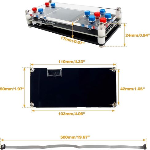 RATTMMOTOR CNC Router GRBL وحدة تحكم غير متصلة بالإنترنت، GRBL DIY CNC Router وحدة تحكم غير متصلة بالإنترنت شاشة LCD 1.8 بوصة لآلة الطحن CNC الصغيرة (4 محاور) in Kuwait