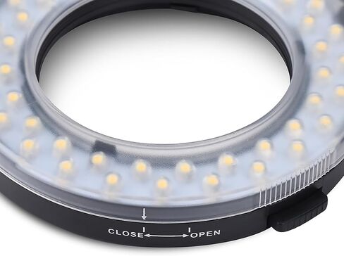 فلاش حلقي LED محمول من Tyenaza يعمل بالبطارية، يملأ الضوء مع مرشحات الألوان ومحول التصوير الفوتوغرافي in Saudi Arabia