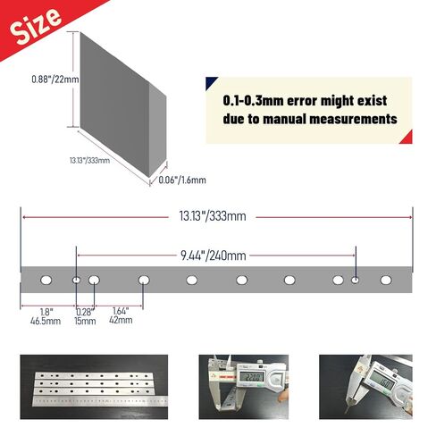 13Inch Planer Blades for DeWalt DW735 DW735X Planer DW7352 Replacement Blades 3Pcs in Kuwait