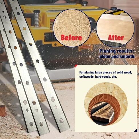 13Inch Planer Blades for DeWalt DW735 DW735X Planer DW7352 Replacement Blades 3Pcs in Kuwait