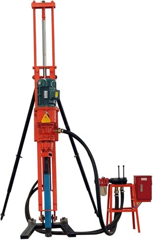 Heavy-Duty Pneumatic DTH Drill Rig | DTH Drilling Rig for Quarry Operations Blast Hole Drilling Rock Excavation & Civil Engineering Site Preparation in Saudi Arabia