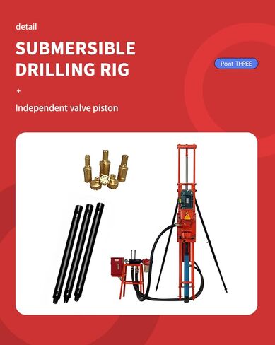 Heavy-Duty Pneumatic DTH Drill Rig | DTH Drilling Rig for Quarry Operations Blast Hole Drilling Rock Excavation & Civil Engineering Site Preparation in Saudi Arabia
