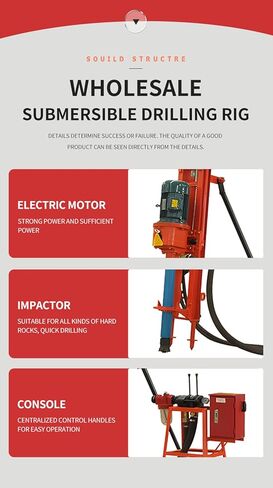 Heavy-Duty Pneumatic DTH Drill Rig | DTH Drilling Rig for Quarry Operations Blast Hole Drilling Rock Excavation & Civil Engineering Site Preparation in Saudi Arabia