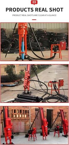 Heavy-Duty Pneumatic DTH Drill Rig | DTH Drilling Rig for Quarry Operations Blast Hole Drilling Rock Excavation & Civil Engineering Site Preparation in Saudi Arabia