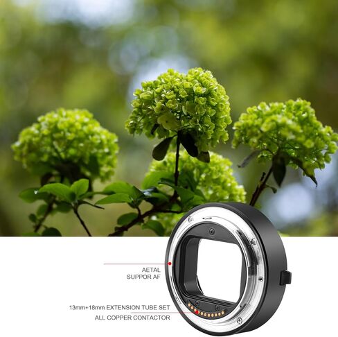 Meike MK-RF-AF1 13mm + 18mm Metal AF Full Frame Macro Extension Tube Adapter Ring Kit for EOS-R Series Cameras RF Mount Cameras EOS-R EOS-RP in Saudi Arabia