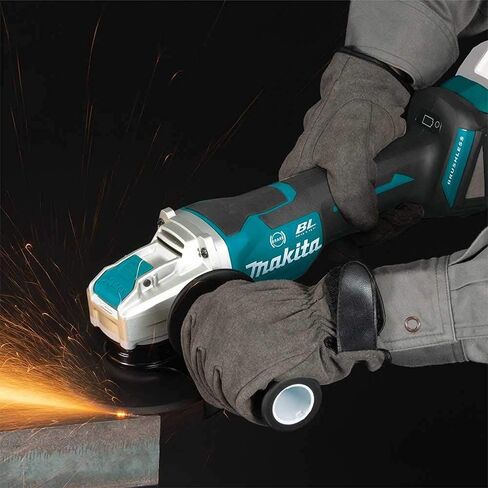 Makita XAG26Z-R 18V LXT Lithium-Ion Brushless Paddle Switch X-LOCK 4-1/2 in. / 5 in. Cordless Angle Grinder with AFT (Tool Only) (Renewed) in Saudi Arabia