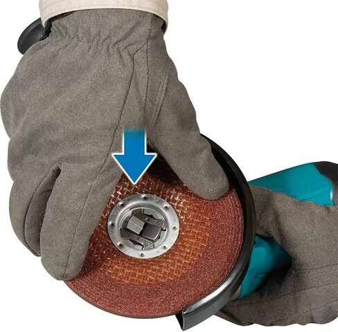 Makita XAG26Z-R 18V LXT Lithium-Ion Brushless Paddle Switch X-LOCK 4-1/2 in. / 5 in. Cordless Angle Grinder with AFT (Tool Only) (Renewed) in Saudi Arabia