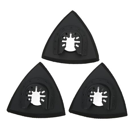 Oumefar 3Pcs Oscillating Multitool Sanding Pad, ABS Stainless Steel Replacement Set for Woodworking DIY Projects in Saudi Arabia