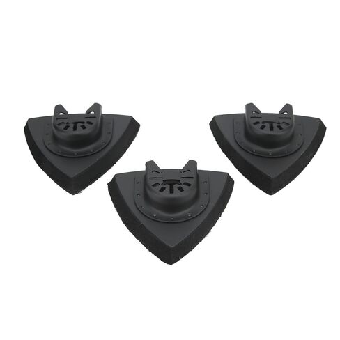 Oumefar 3Pcs Oscillating Multitool Sanding Pad, ABS Stainless Steel Replacement Set for Woodworking DIY Projects in Saudi Arabia