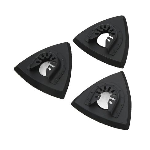 Oumefar 3Pcs Oscillating Multitool Sanding Pad, ABS Stainless Steel Replacement Set for Woodworking DIY Projects in Saudi Arabia