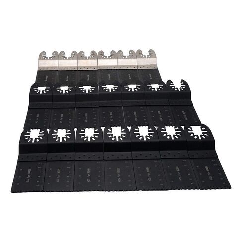 شفرة منشار قطع الخشب، 20 قطعة من شفرات المنشار المتأرجحة، شفرات منشار مختلطة سريعة التحرير، مجموعة ملحقات متعددة الأدوات من دريميل فين مولتيماستر ماكيتا بوش، مجموعة شفرات متعددة الأدوات in Kuwait