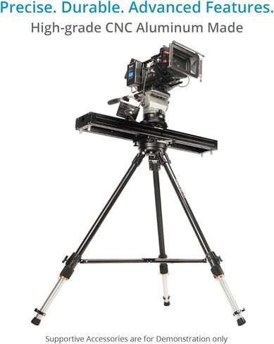 PROAIM Grav-ity Heavy-Duty Camera Tripod Stand (Mitchell Base) for Slider, Jib, Dolly and Geared Heads. Height Range of 32.3 to 47.2". Payload up 300kg / 661lb in Saudi Arabia