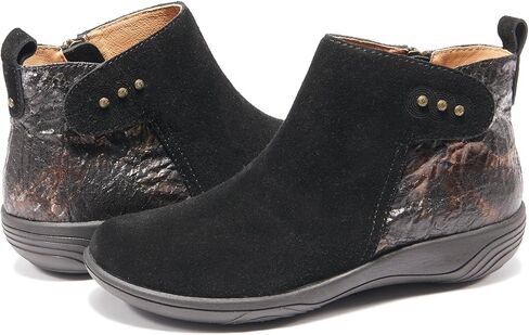 Hälsa Footwear WOMEN'S ALTHEA SUEDE ANKLE BOOTIE in Saudi Arabia