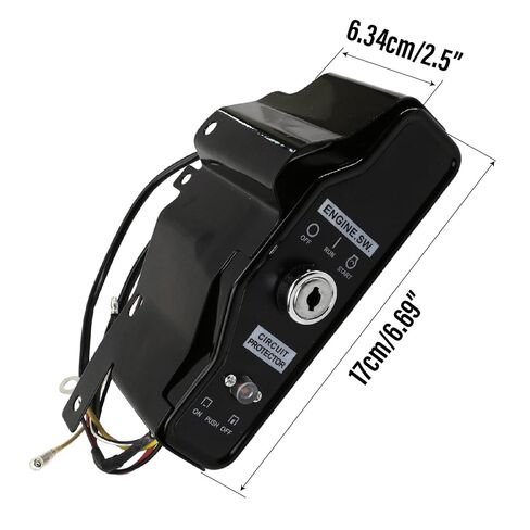 لصندوق مفتاح الإشعال Predator 420cc، مناسب لضاغط الهواء Harbour 30 جالون، متوافق مع محرك Predator 13HP 60340 60349 69736، استبدال التحكم الكهربائي في البدء مع مفتاحين in Kuwait