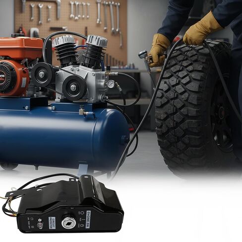 لصندوق مفتاح الإشعال Predator 420cc، مناسب لضاغط الهواء Harbour 30 جالون، متوافق مع محرك Predator 13HP 60340 60349 69736، استبدال التحكم الكهربائي في البدء مع مفتاحين in Kuwait