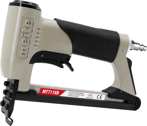 meite MT7116B 22 Gauge 3/8-Inch Crown 9/16" to 5/8" Length Fine Wire Stapler Professional for Picture Frame in Saudi Arabia