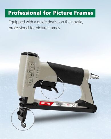 meite MT7116B 22 Gauge 3/8-Inch Crown 9/16" to 5/8" Length Fine Wire Stapler Professional for Picture Frame in Saudi Arabia