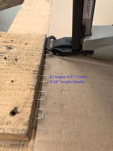 meite MT7116B 22 Gauge 3/8-Inch Crown 9/16" to 5/8" Length Fine Wire Stapler Professional for Picture Frame in Saudi Arabia