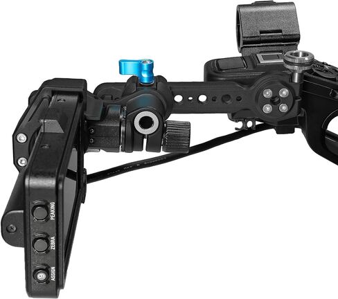 KONDOR BLUE | LCD Clamp Compatible with Sony FX6 | Ultra-Smooth toolless Operation & Stabilization | Black in Saudi Arabia