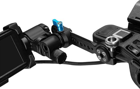KONDOR BLUE | LCD Clamp Compatible with Sony FX6 | Ultra-Smooth toolless Operation & Stabilization | Black in Saudi Arabia