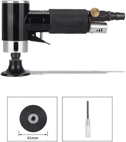 2" Rotary Thread Lock Pneumatic Sander, Sanding Disc Grinding Machine with Button Discs in Saudi Arabia