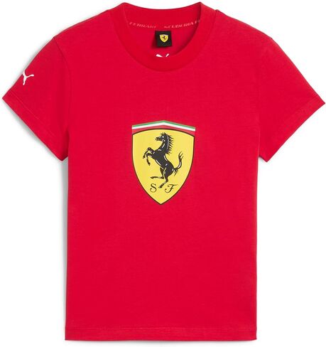 Puma للسيدات القياسي Scuderia Ferrari Formula 1 Babydoll Tee ، Rosso Corsa SS25 ، X-Large in Kuwait