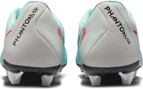 Nike Phantom GX 2 Academy AG Low-Top Soccer Cleats (FJ2552-300, Mint/Off Noir/Atomic Red) in Saudi Arabia