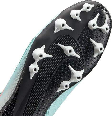 Nike Phantom GX 2 Academy AG Low-Top Soccer Cleats (FJ2552-300, Mint/Off Noir/Atomic Red) in Saudi Arabia